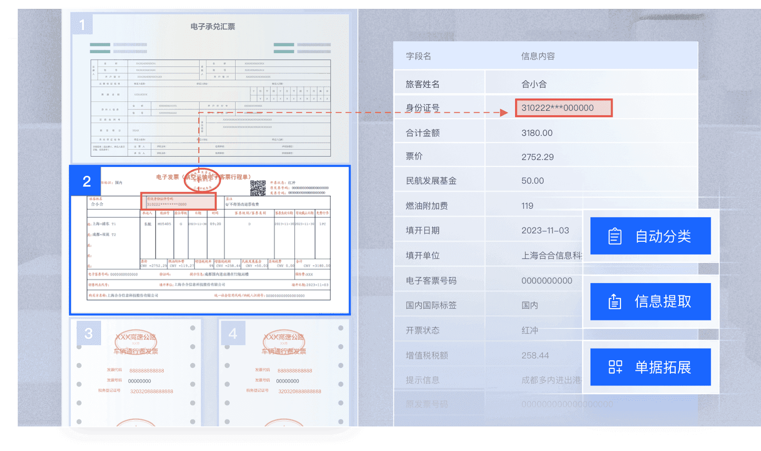 分类抽取