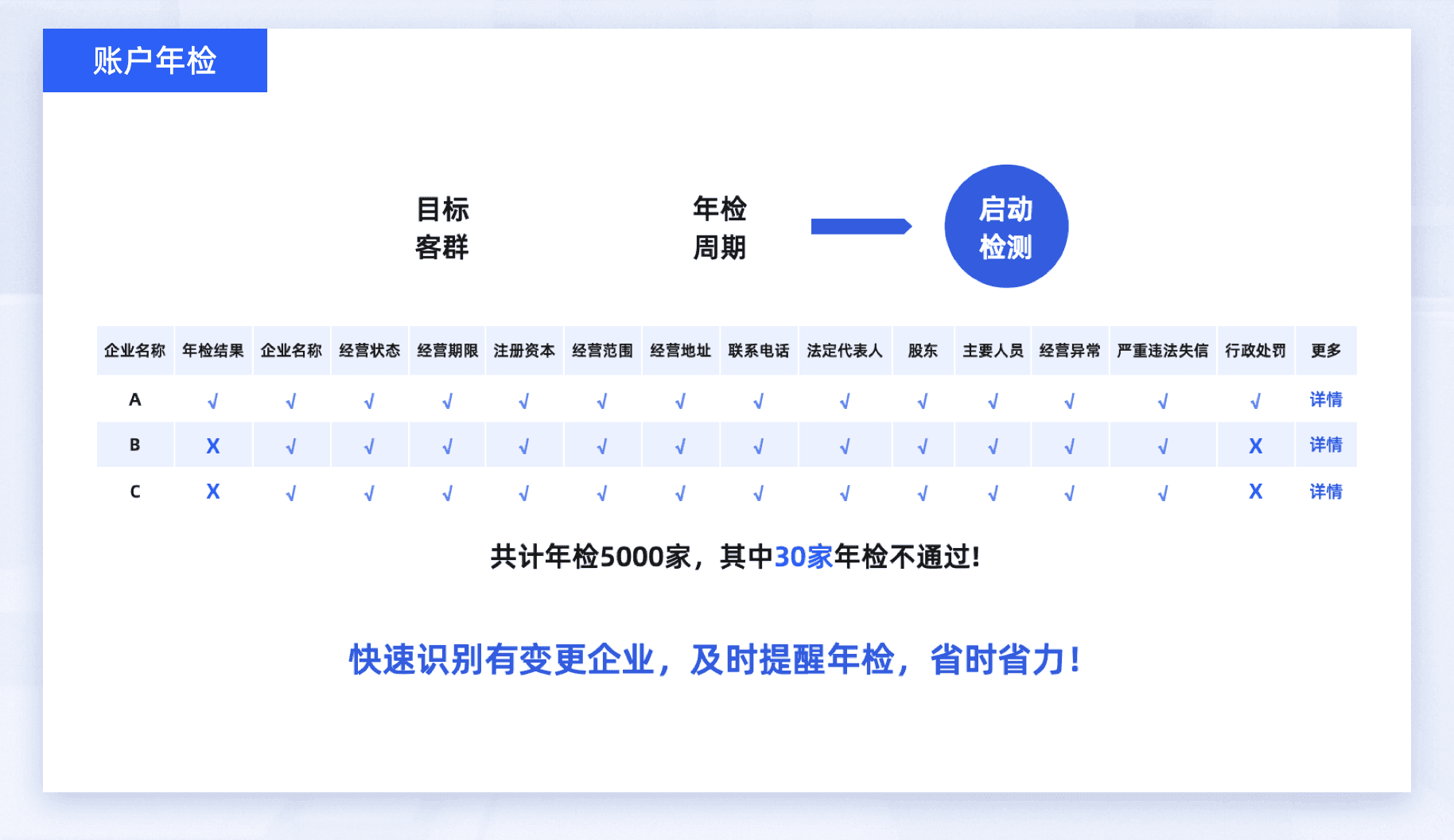 账户年检